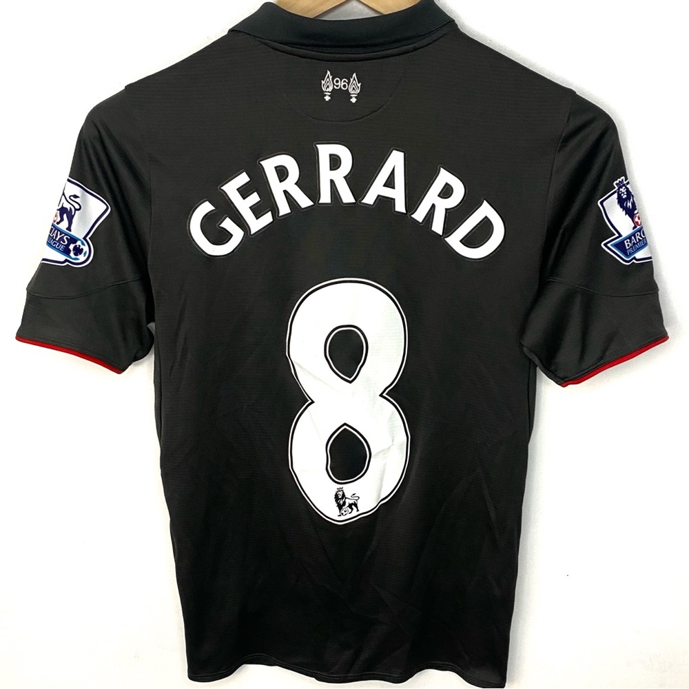 New Balance Liverpool FC Steven Gerrard #8 Short Sleeve Soccer Futbol Jersey XL - Picture 2 of 9